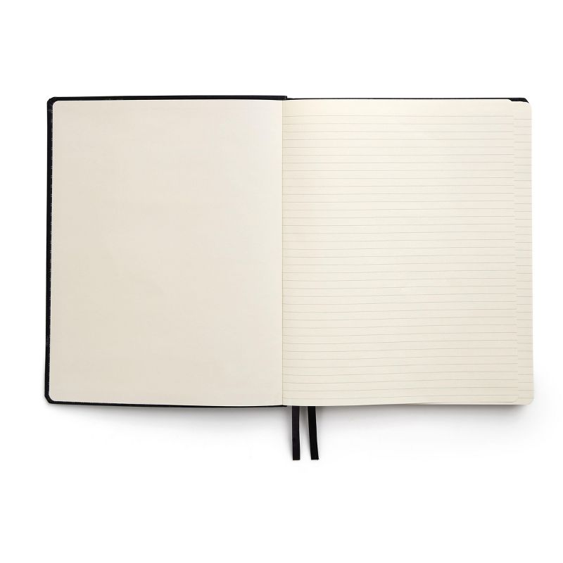 TRU RED Large Flexible Cover Ruled Journal, Blk TR54774 