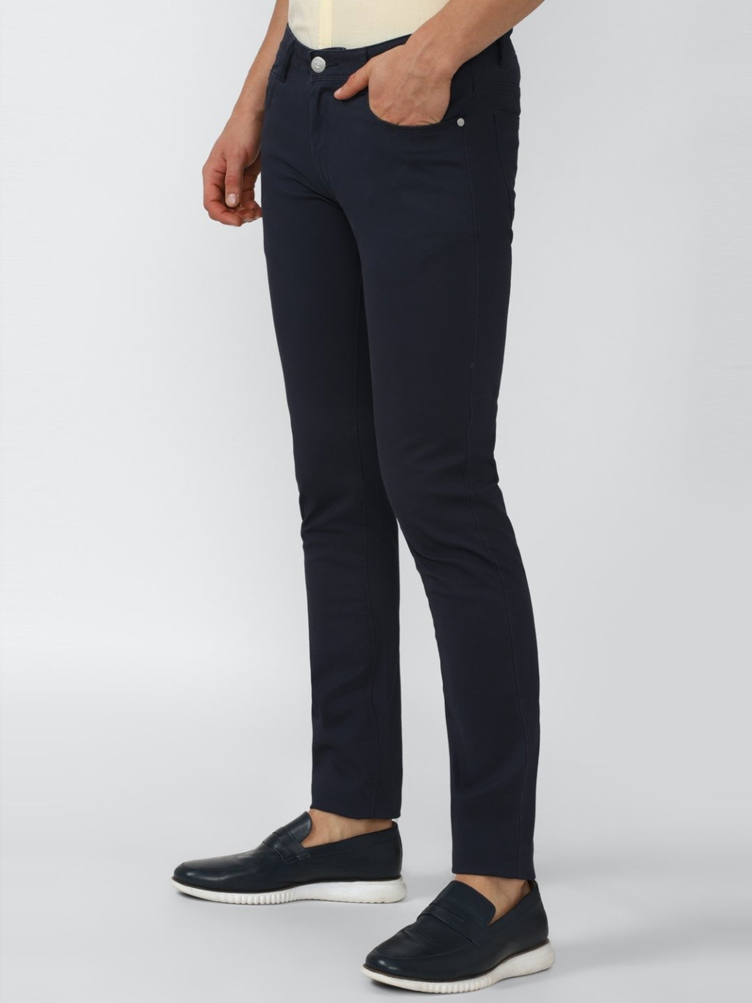 WES Casuals by Westside Olive Relaxed-Fit Mid-Rise Cotton Blend Joggers