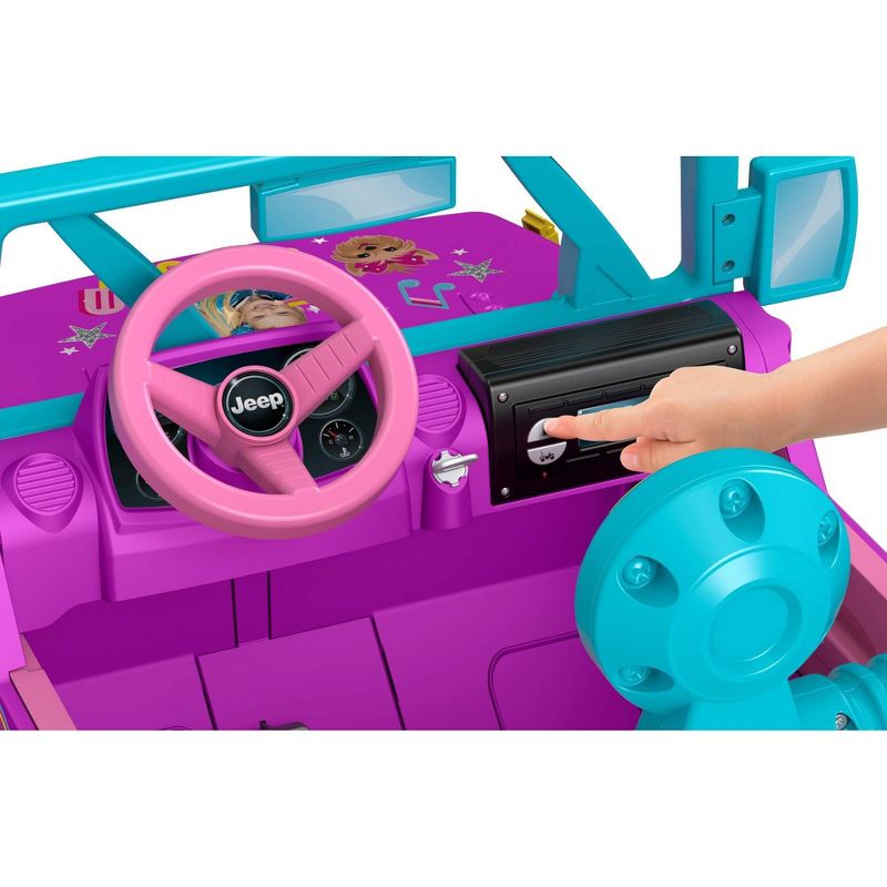 Power Wheels JoJo Siwa Jeep Wrangler Powered Ride-On