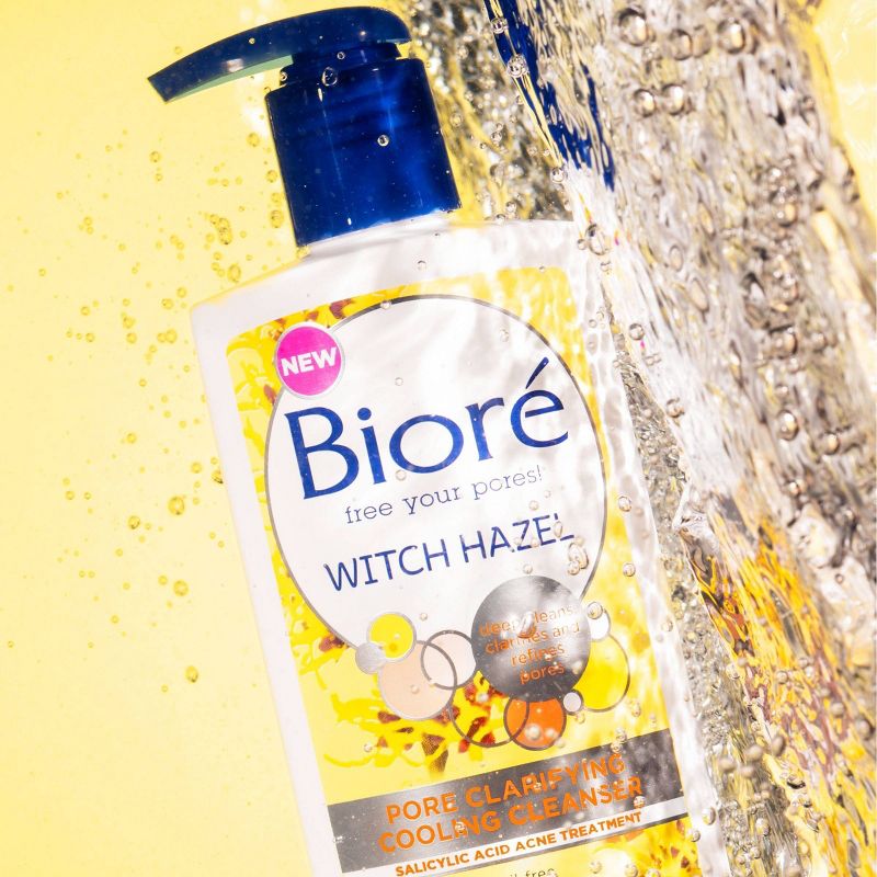 Biore Witch Hazel Pore Clarifying Cooling Cleanser - 6.77 fl oz