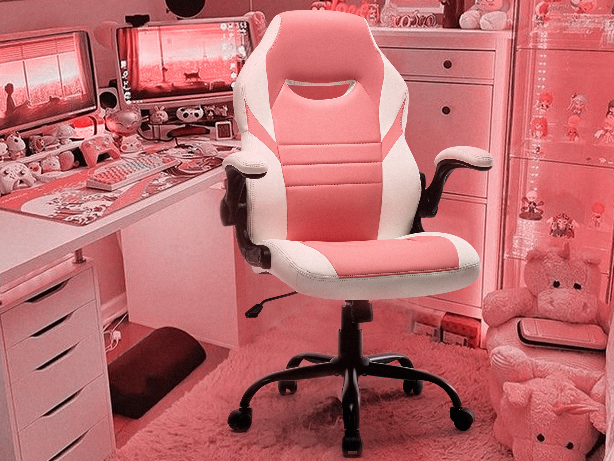 STARSPACE Cost-effective Gaming Chair Durable And Comfortable Ergonomic Adjustable Racing Game Desk Chair