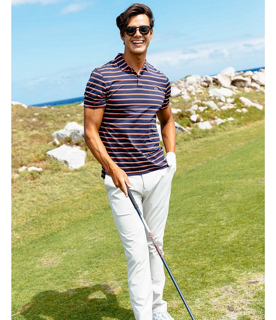 IBKUL Long-Sleeve IceFil&reg; Polo Shirt