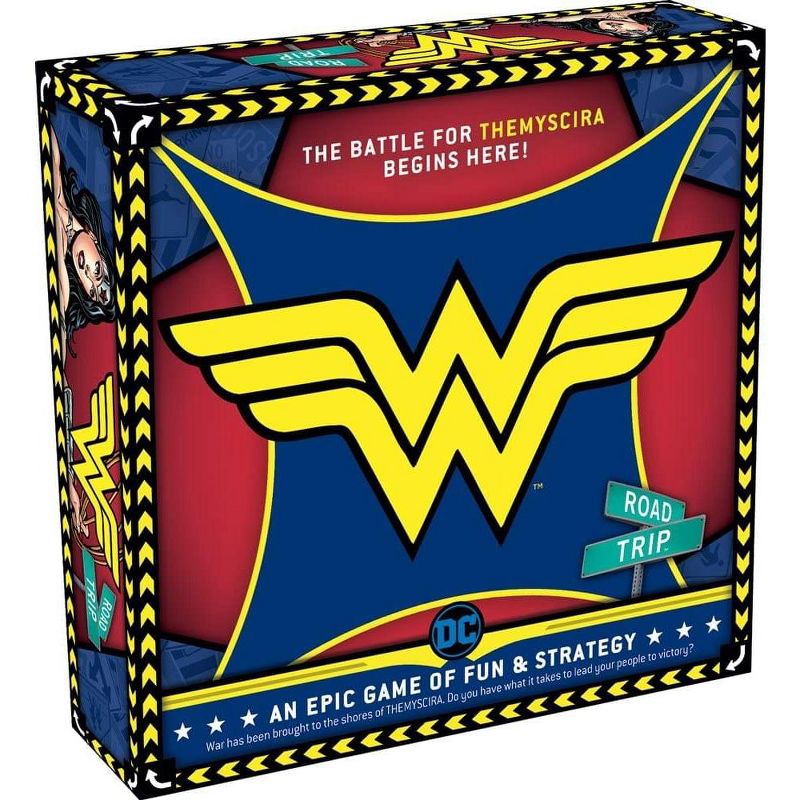 NMR Distribution DC Comics Wonder Woman Road Trip Board Game