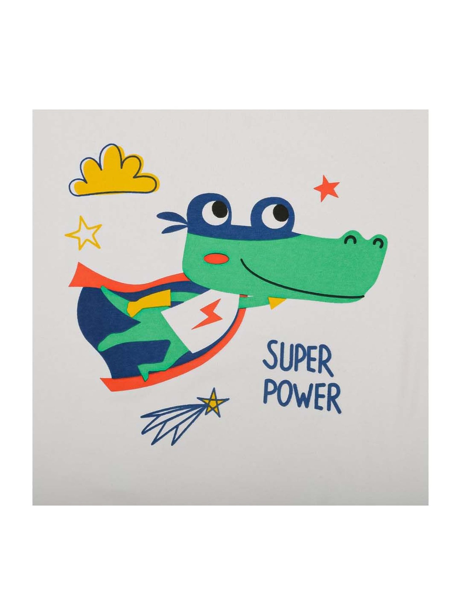 Baby Moo Kids Grey Cotton Printed T-Shirt & Pyjama