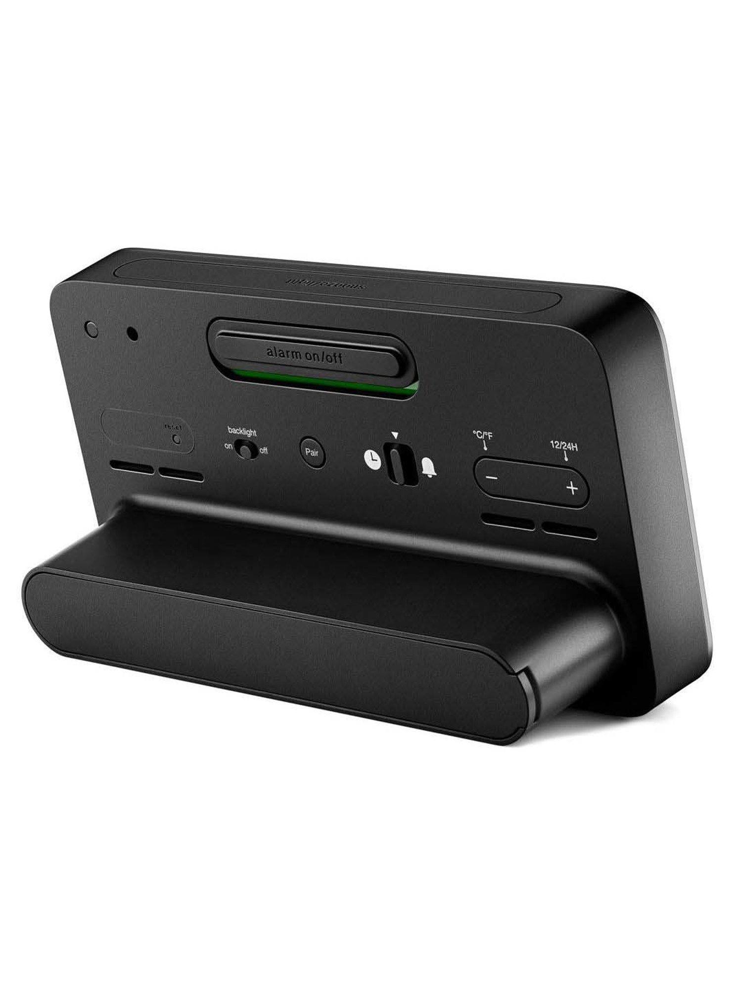 Braun Black Classic Analog Alarm Clock