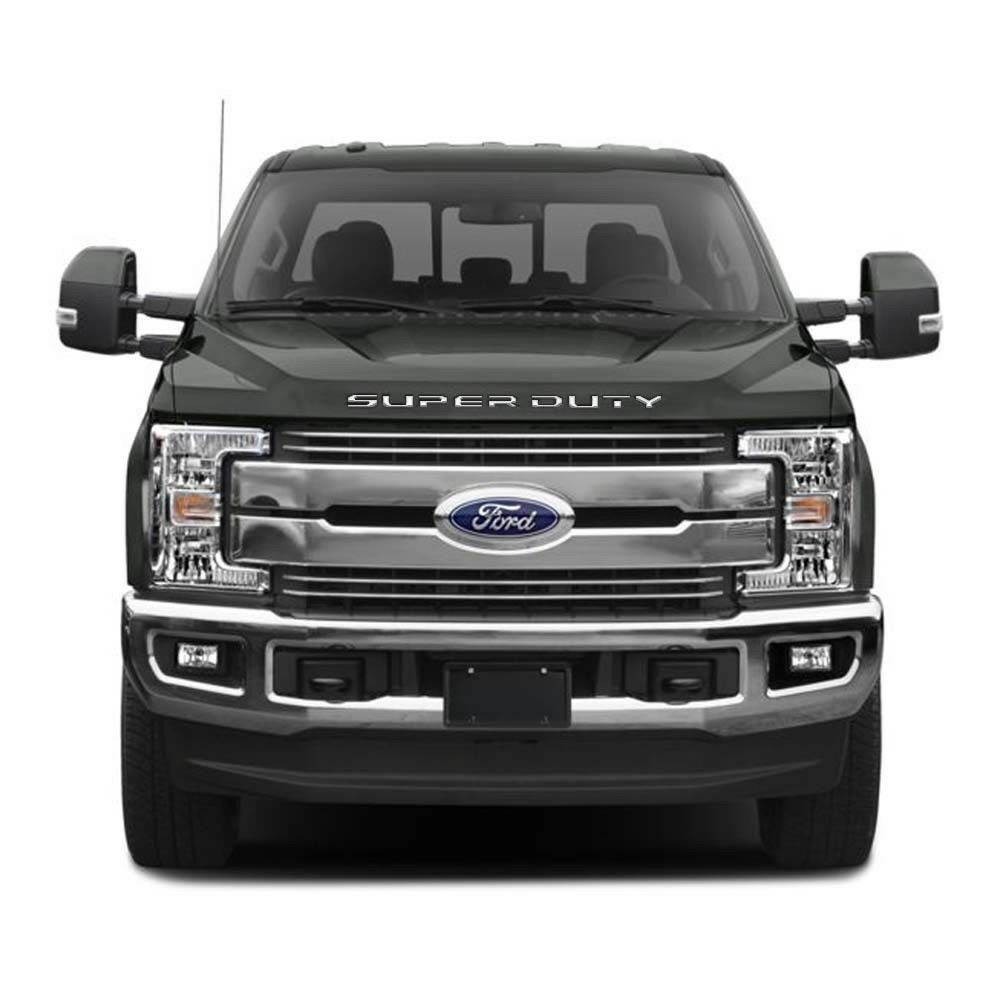 2018 NEW Ford F-250 350 450 SUPER DUTY Hood Premium ABS Chrome Letters Set