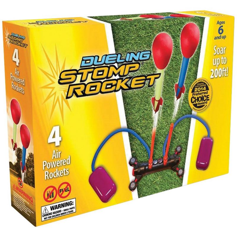 Stomp Rocket Dueling Rockets & Bonus Refill Pack