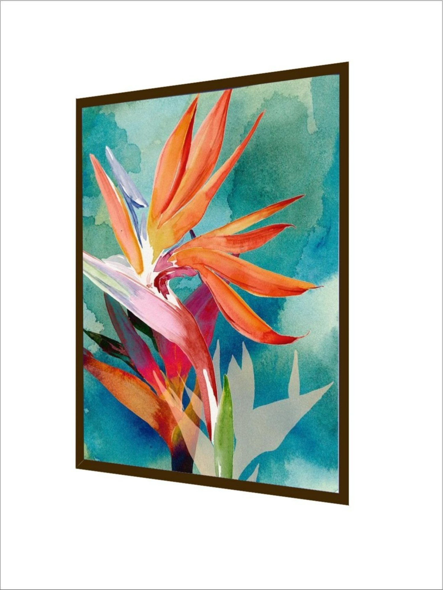 The Art House Abstract Multicolor Canvas Painting