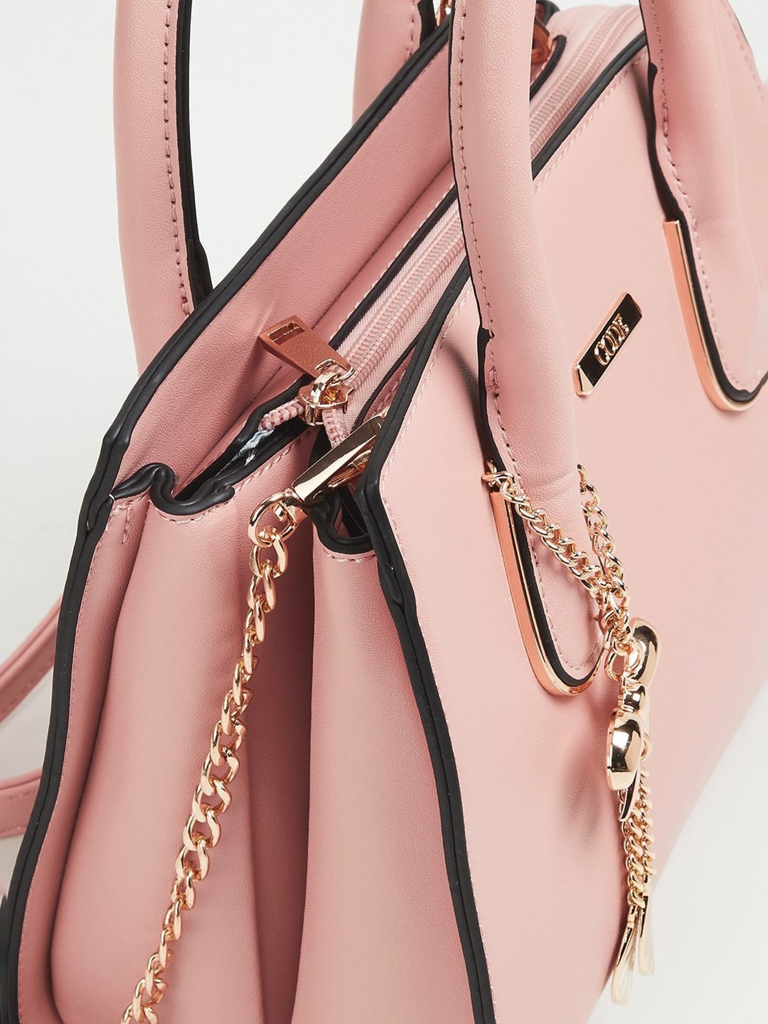 Code by Lifestyle Pink Handbag