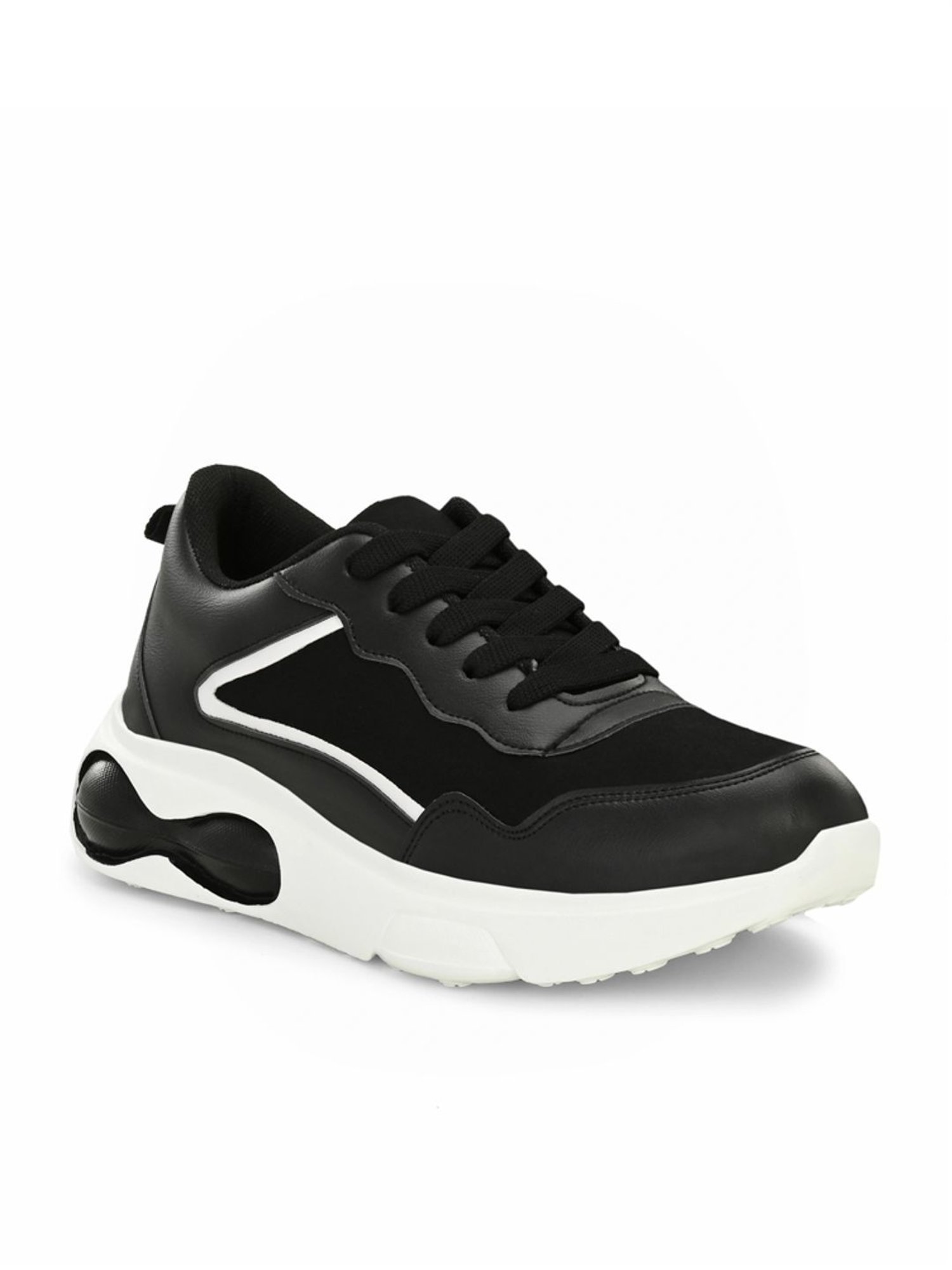 Giorgio Women's Black Running Shoes