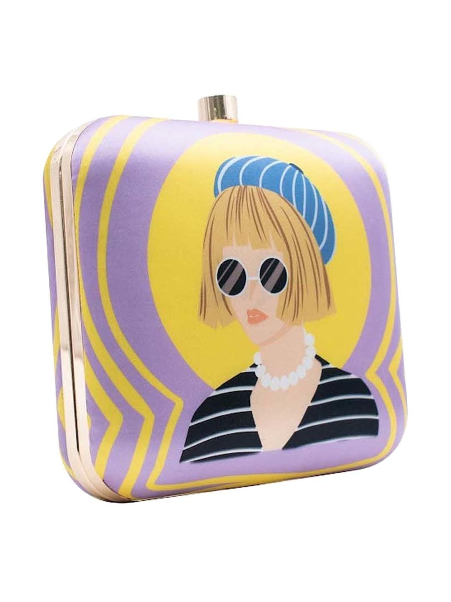 Sugarcrush Multicolor Printed Clutch