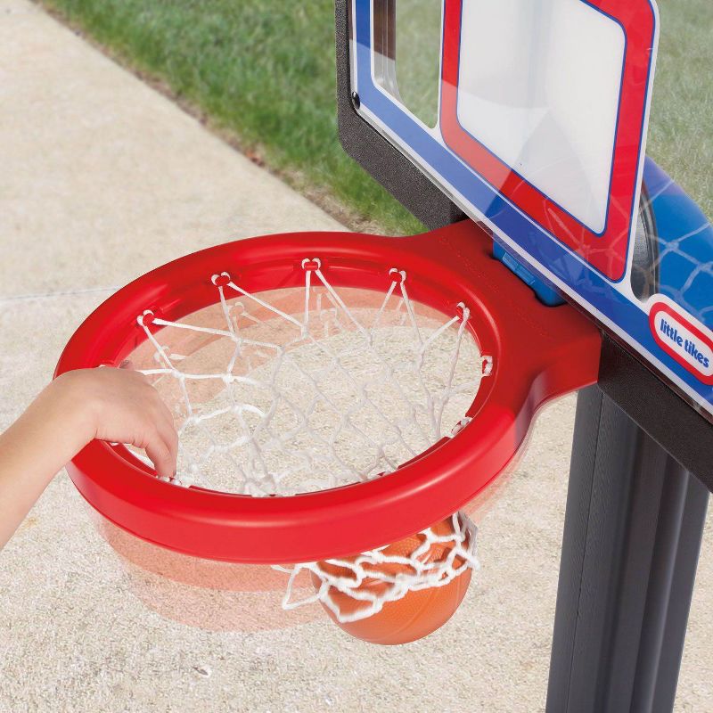 Little Tikes Play Pro Indoor Outdoor Kids Play Toy Portable Basketball Hoop Set