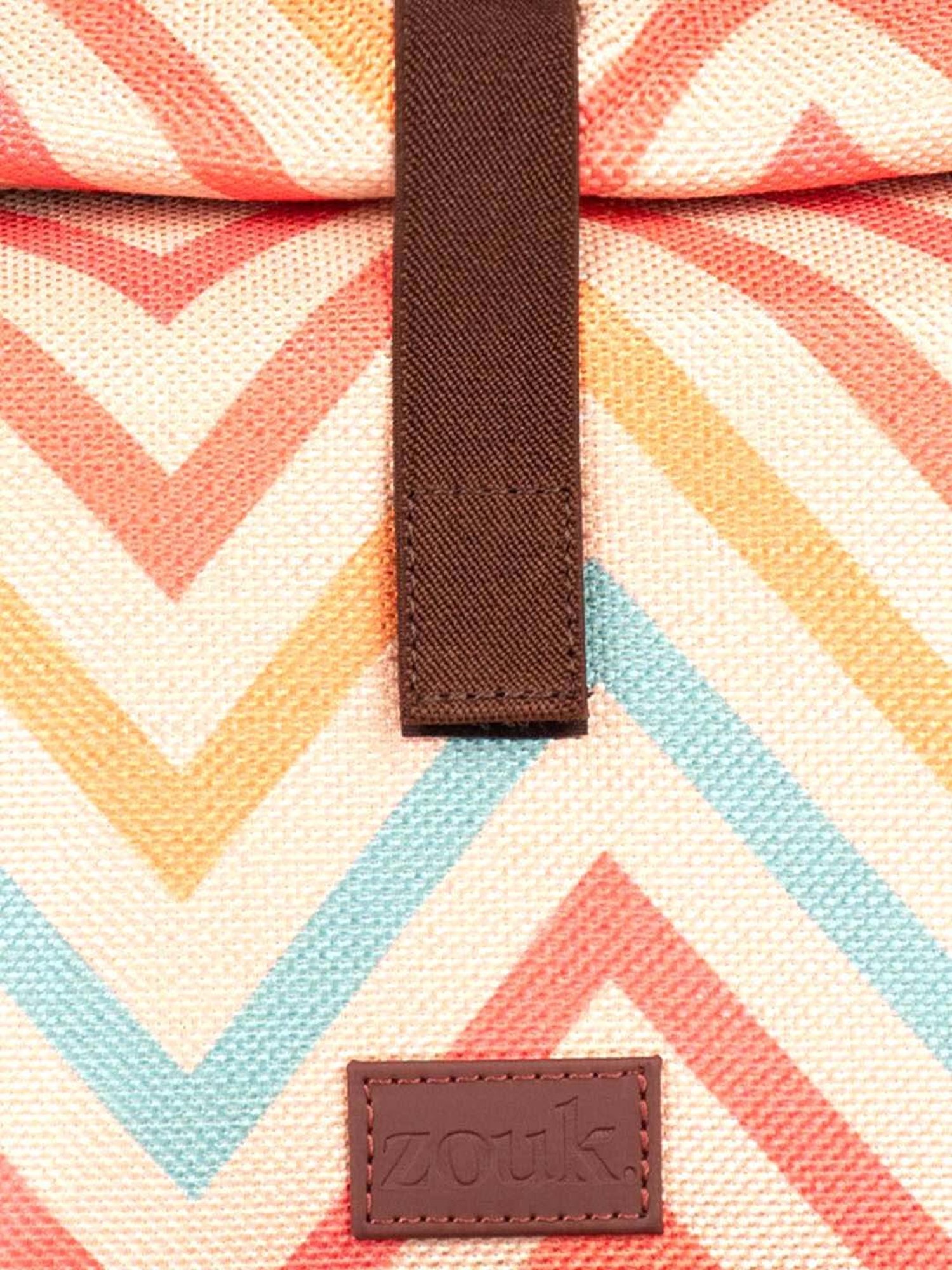 ZOUK Multicolor Woven Handbag