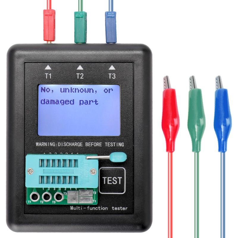 HoldPeak HP-990B Auto Range SMD Meter Resistor Capacitor Diode/Continuity/Battery Tester 4000Counts with Relative Mode