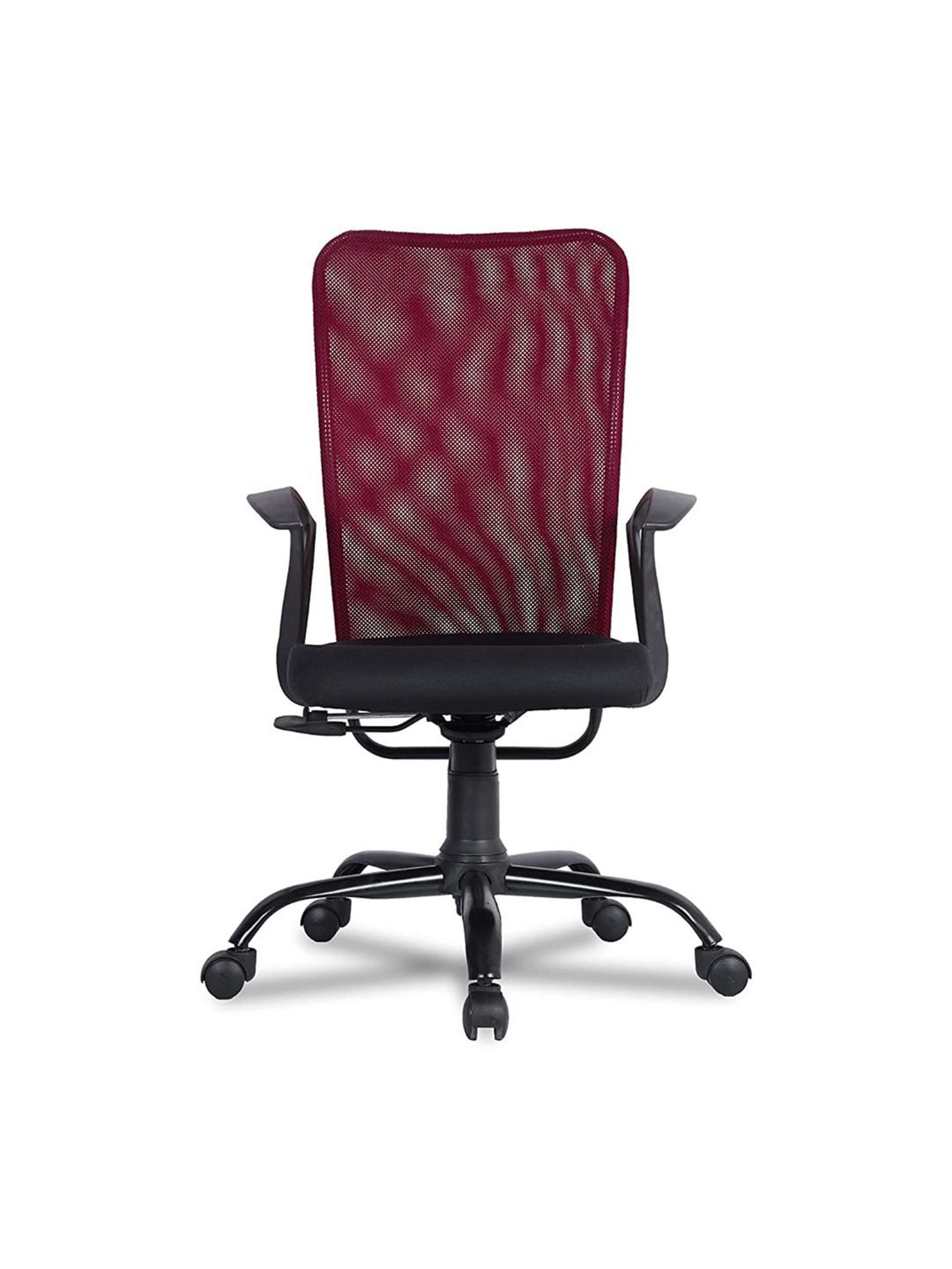 Green Soul Seoul Maroon Foam Ergonomic Office Chair