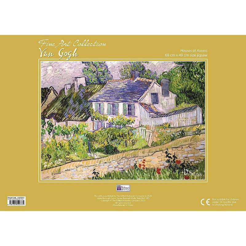 The Gifted Stationary 1000 Pieces Jigsaw Puzzles for Adults, Van Gogh, Family Fun Puzzle