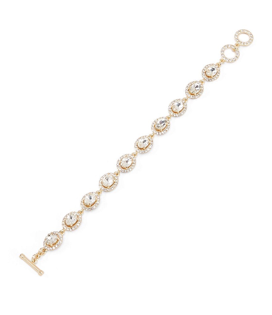 Gemma Layne Pave Ovals Linear Bracelet