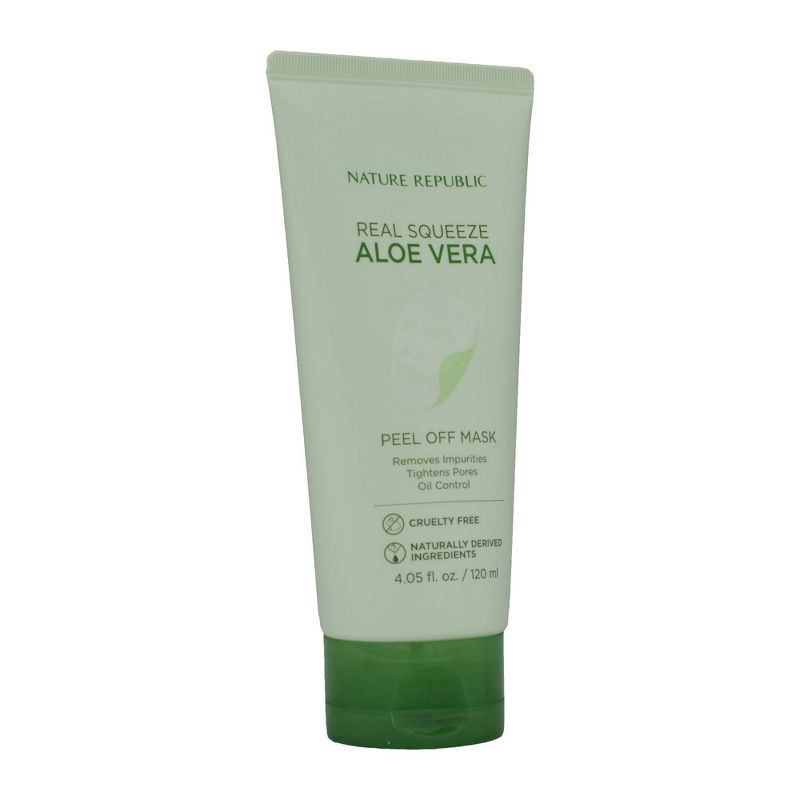 Nature Republic Real Squeeze Aloe Vera Peel Off Face Mask - 4.05 fl oz