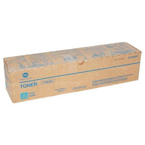 Cyan High Yield Toner Cartridge for Konica Minolta A1U9433 bizhub PRESS C6000, bizhub PRESS C7000, bizhub PRESS C7000P, Genuine Konica Minolta Brand