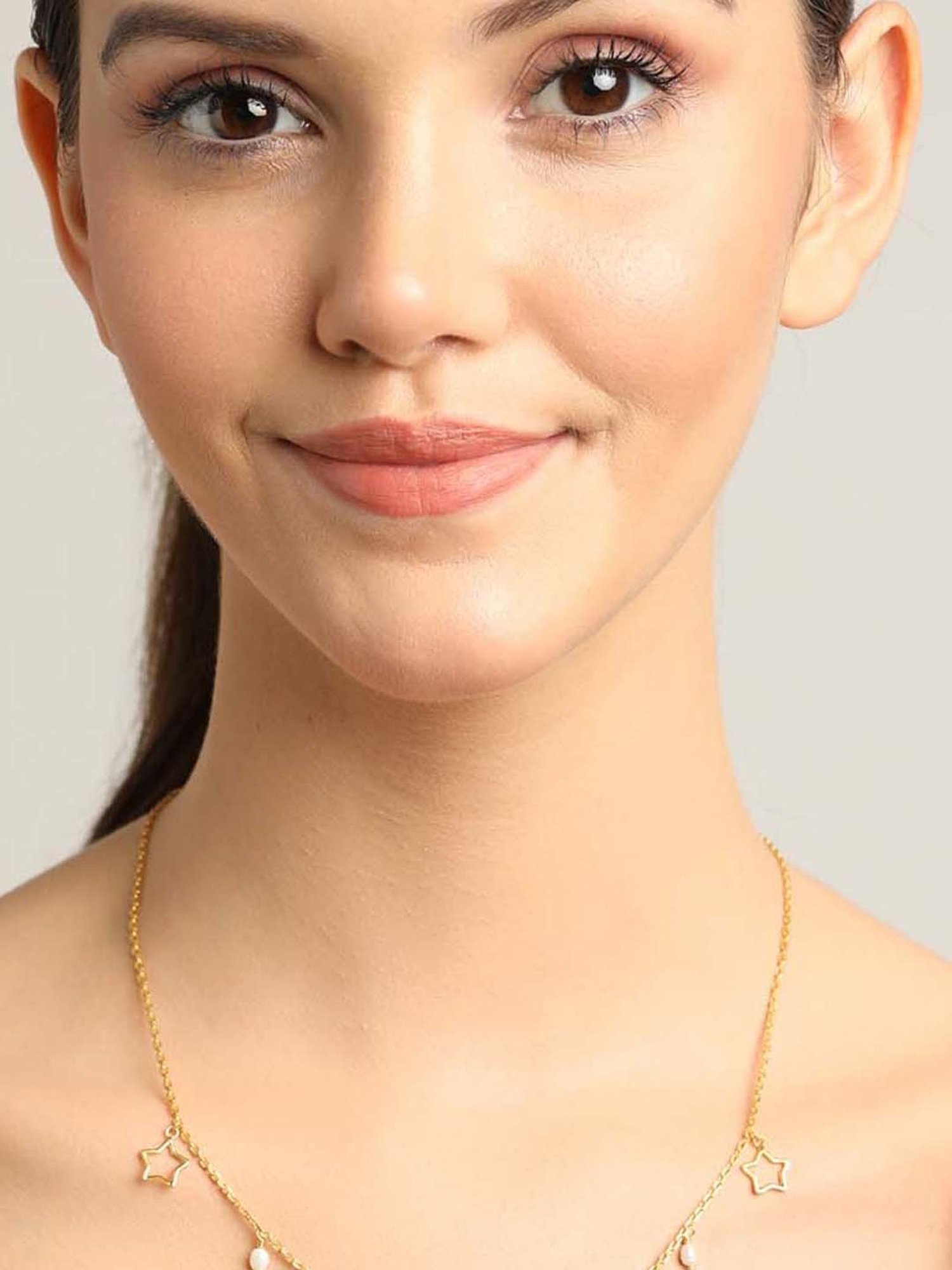 Ornate Jewels 92.5 Sterling Silver Red Ruby Necklace for Women