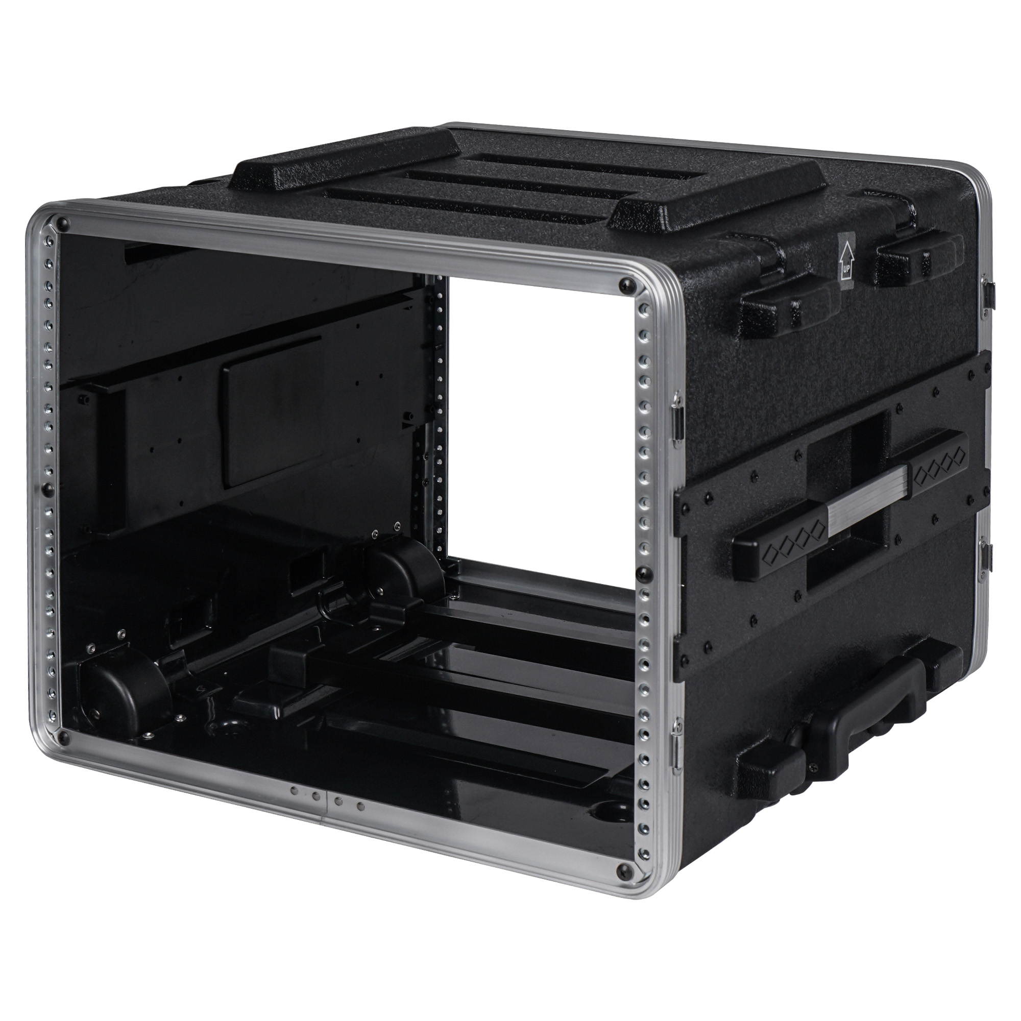 iStarUSA DD-200-SEA-SILVER 2U Compact Stylish Rack Mount Chassis With Sea Bezel - Silver