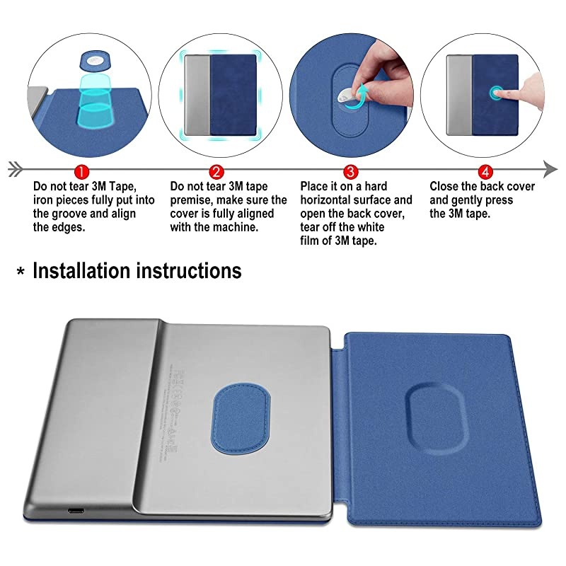 Skin Touch Feeling Case for All-New Kindle Oasis(10th Gen, 2019 Release & 9th Gen, 2017),Durable Soft Leather with Auto Wake/Sleep,Strong Adsorption for All-New 7''Kindle Oasis,The Maple Yellow