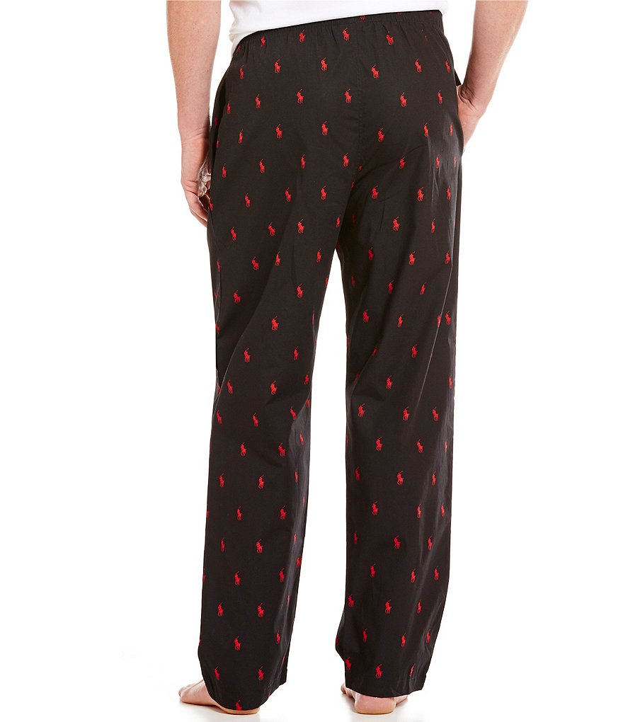Polo Ralph Lauren Pony-Print Woven Pajama Pants