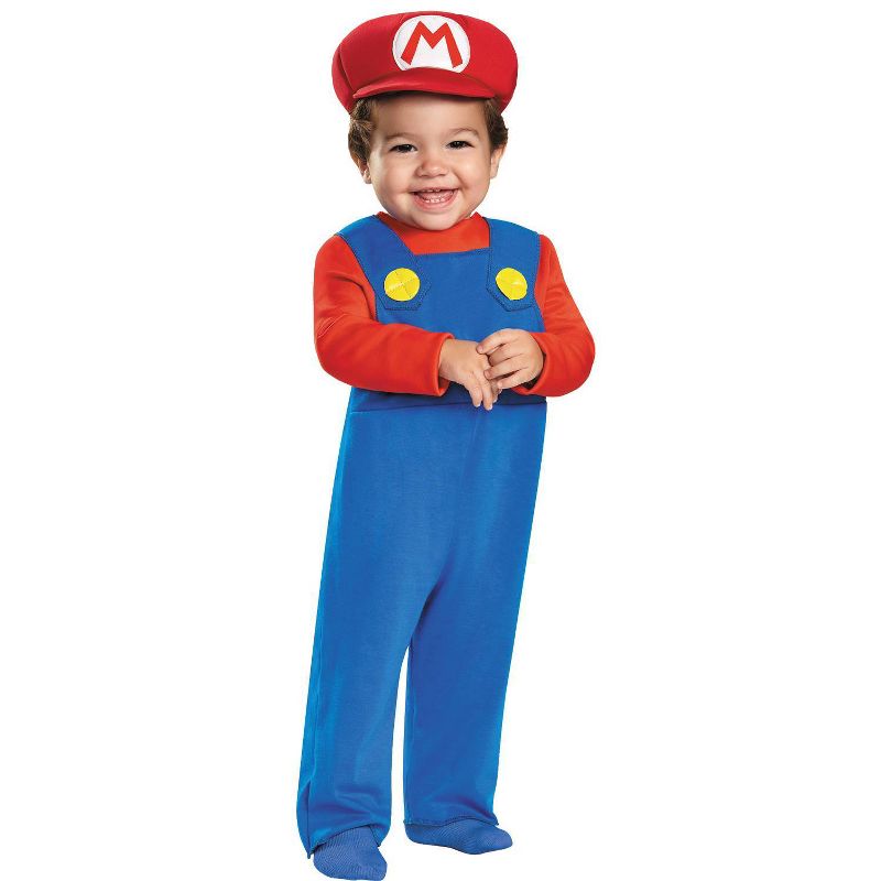 Baby Mario Halloween Costume 12-18M