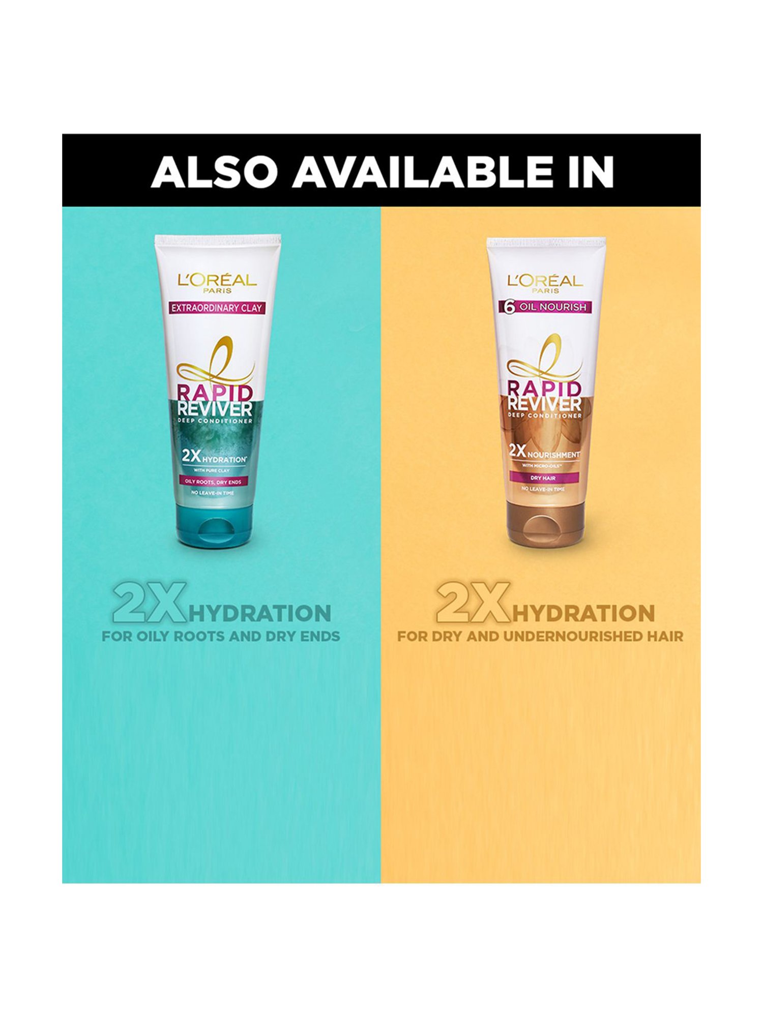 L'Oreal Paris Rapid Reviver Total Repair 5 Deep Conditioner - 45 gm