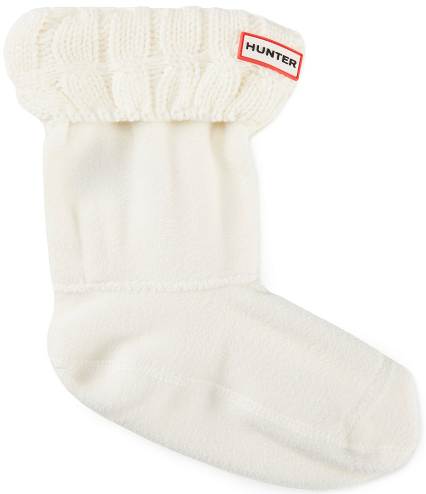 Hunter Original Six-Stitch Cable Short Boot Socks
