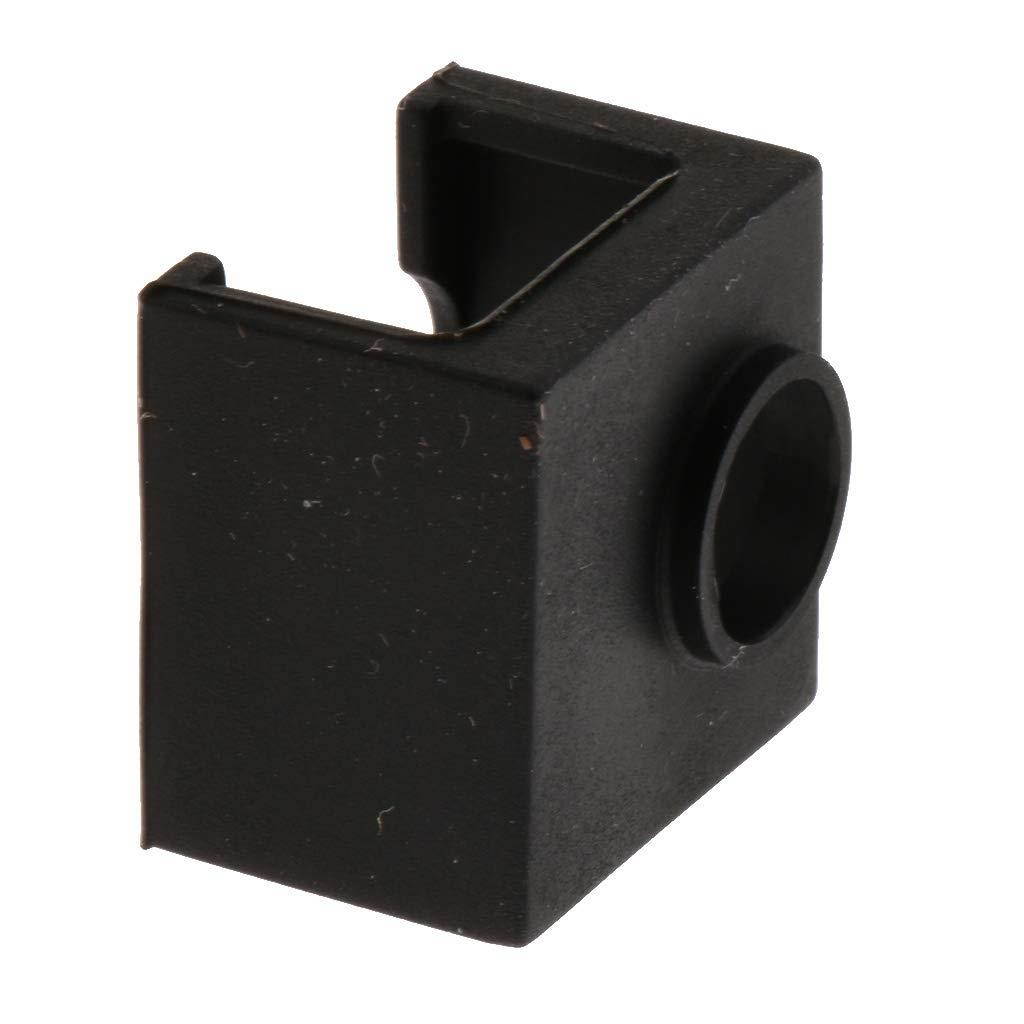 Almencla Silicone Socks Cover Instead Ceramic Insulation for MK10 Printer, Soft Rubber Heater Block Sleeve Protector