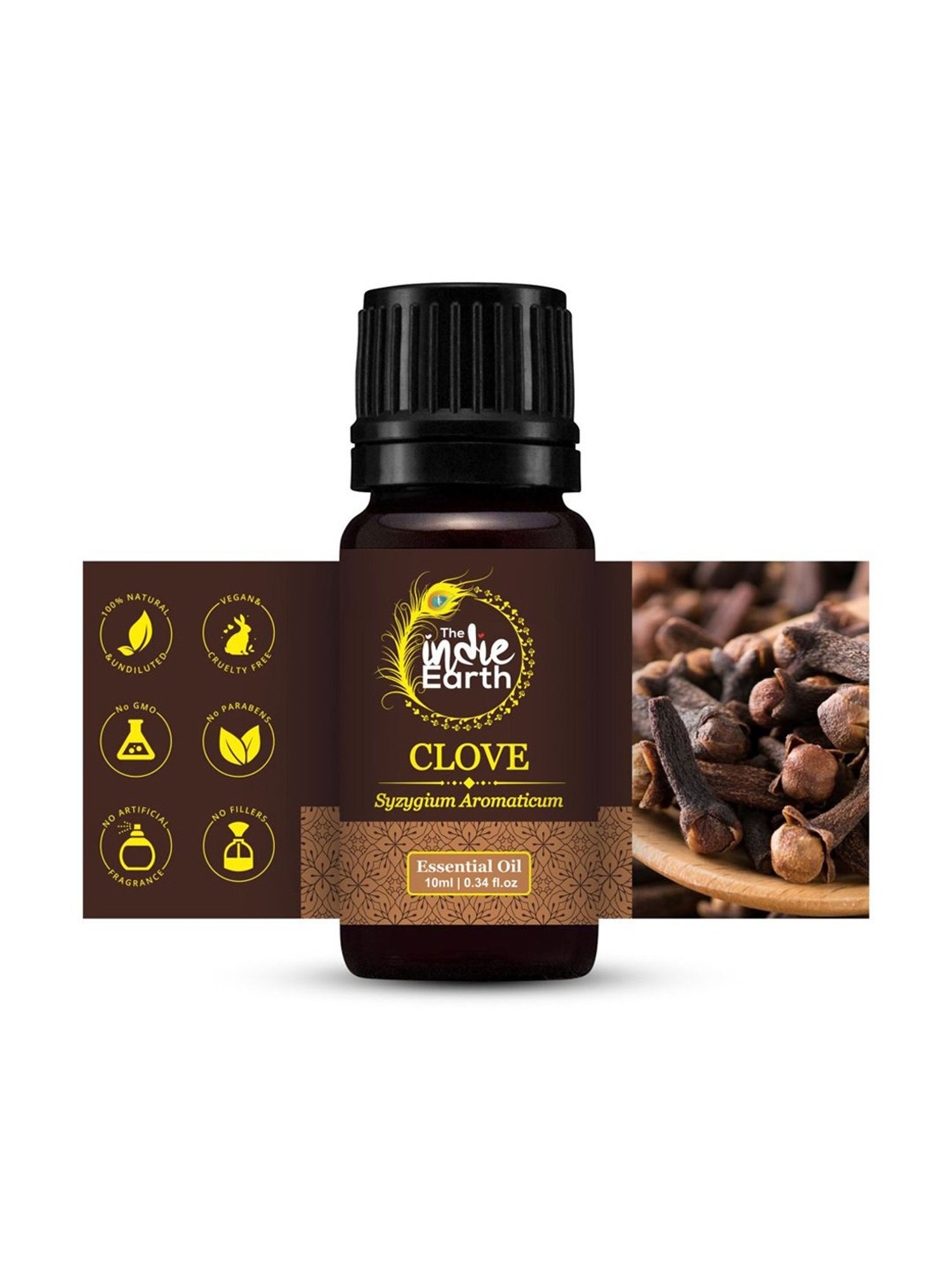 The Indie Earth Clove Essential Oil - 10 ml