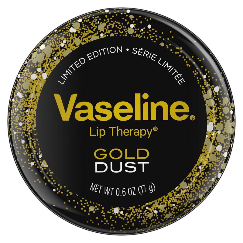 Vaseline Gold Dust Lip Tin - 0.6oz