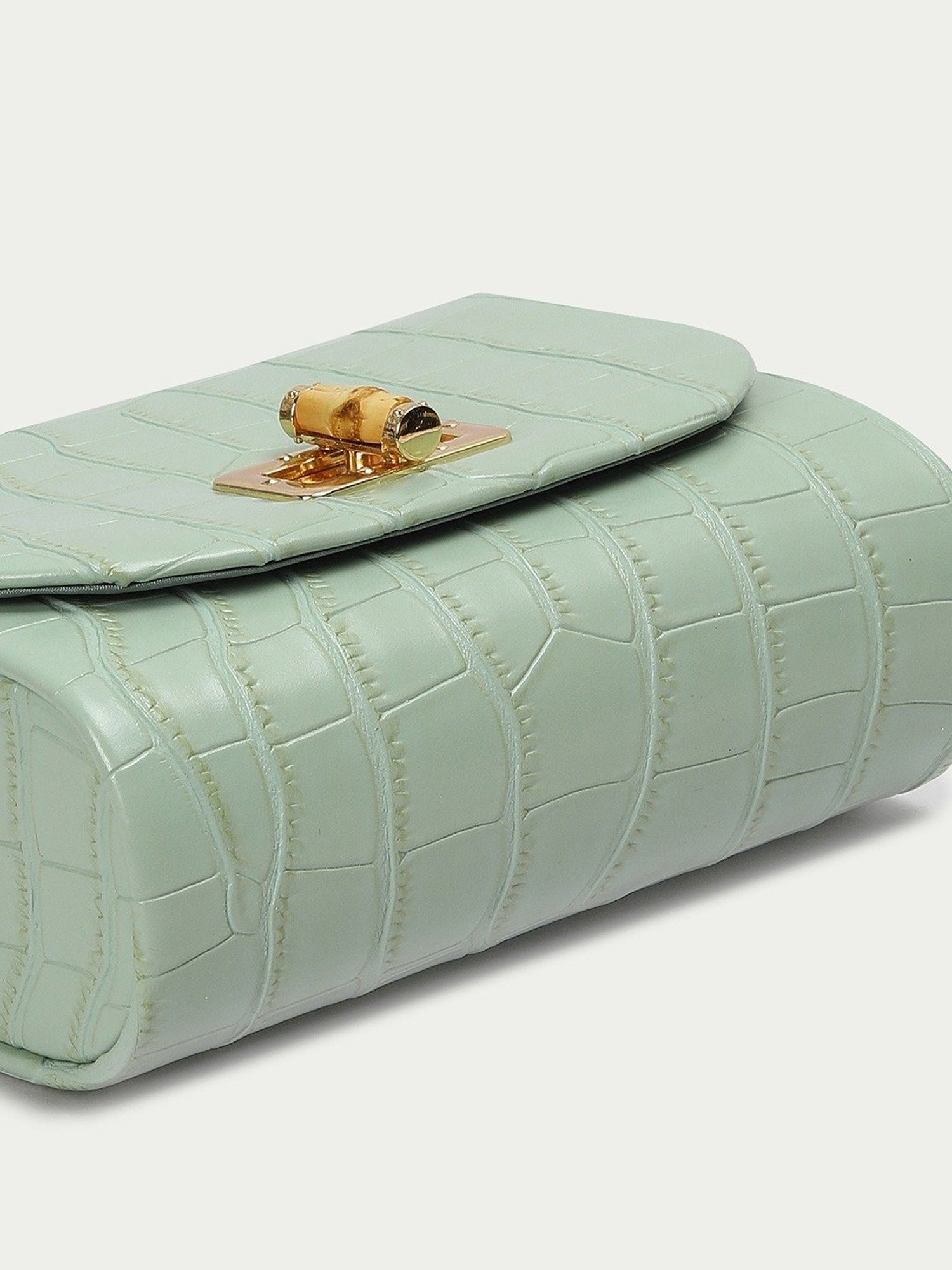 Code by Lifestyle Grey Textured Sling Handbag