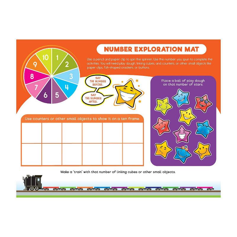 Carson Dellosa 3pc Numbers 1 to 10 Instructional Set