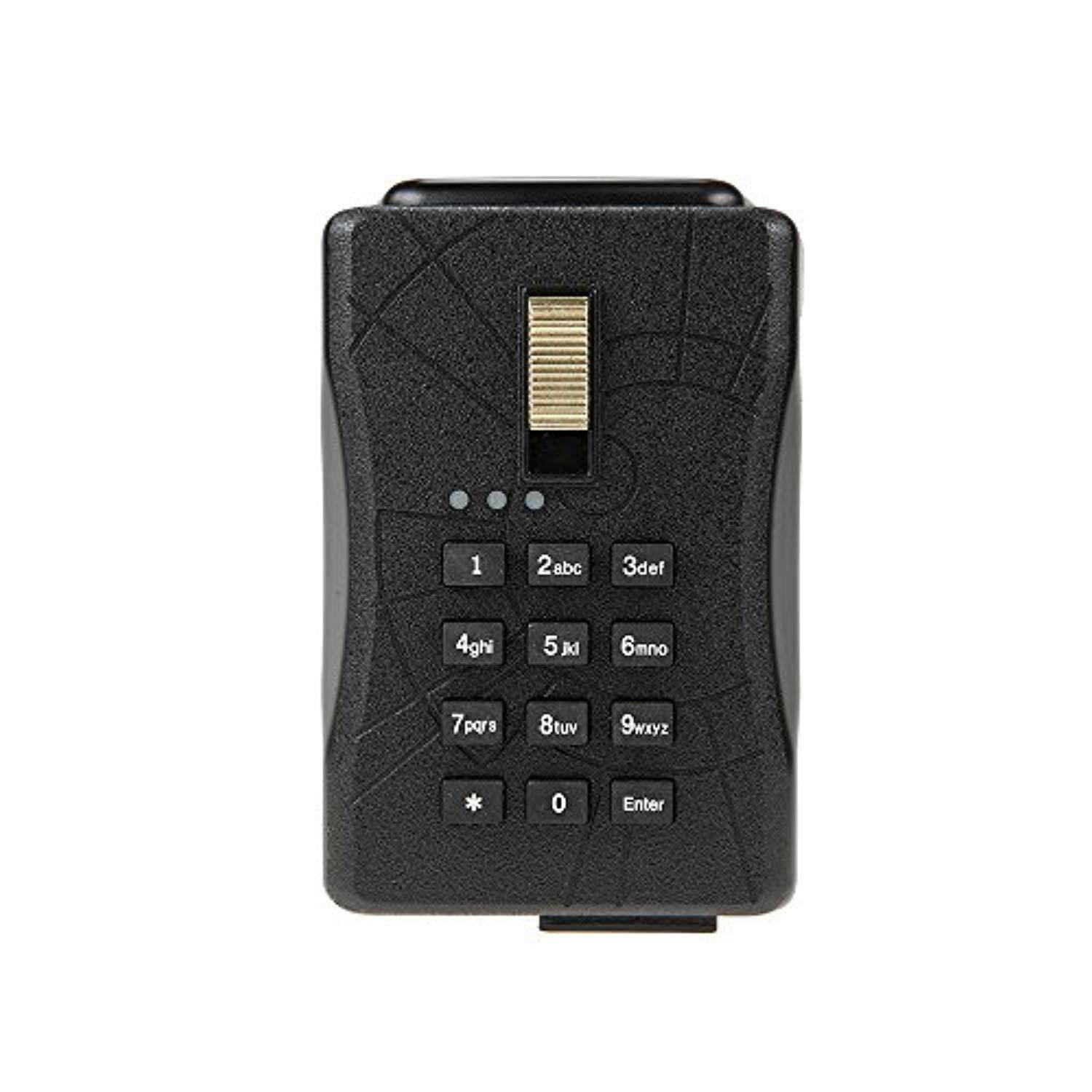 nu-set 7080-3 eyecon wifi-enabled smart lock box sharing for home, commercial use, real estate, or vacation rental-manage acces