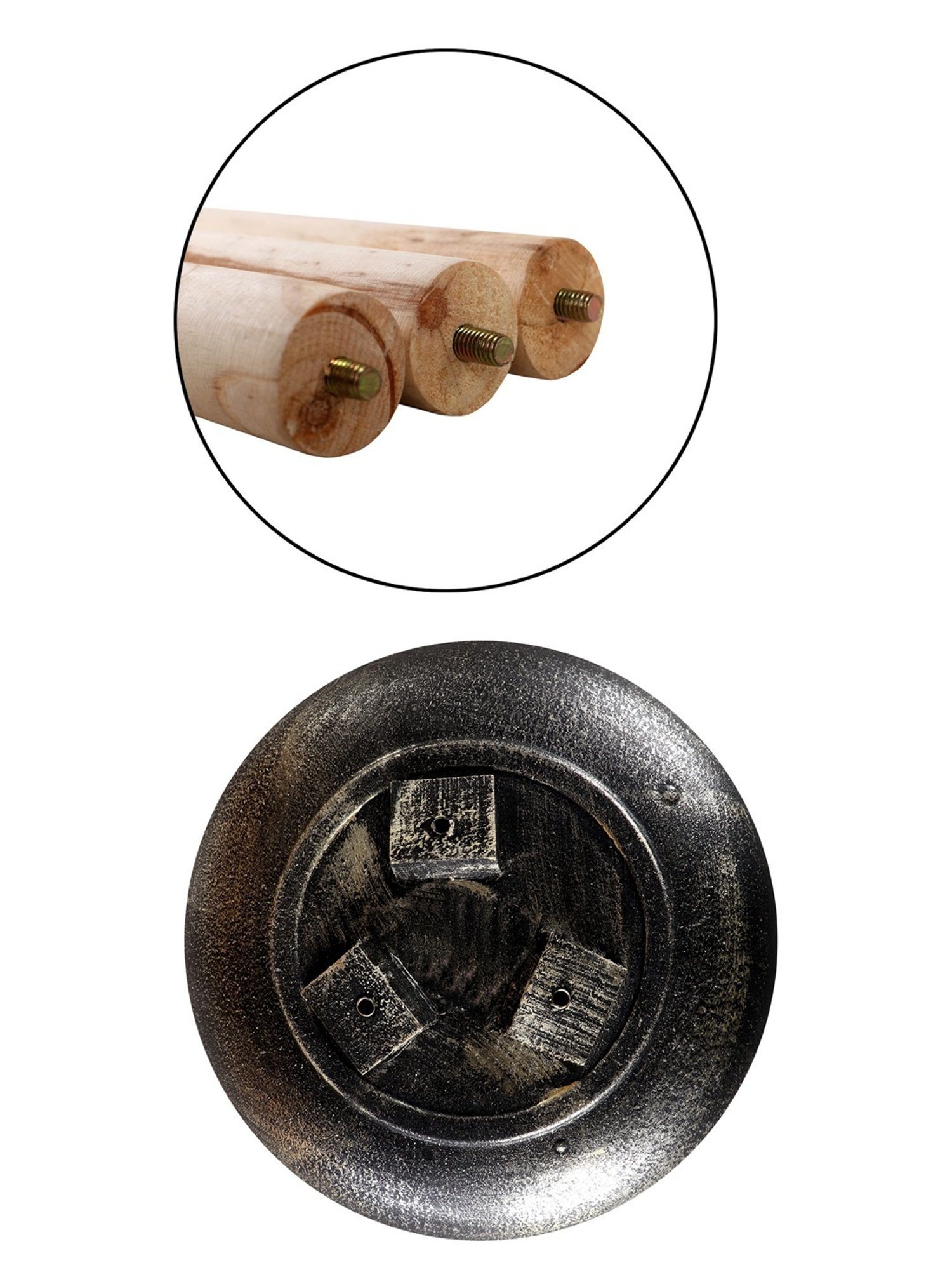 Artisans Rose Vote Hand-painted Multicolor Iron Ballot Box