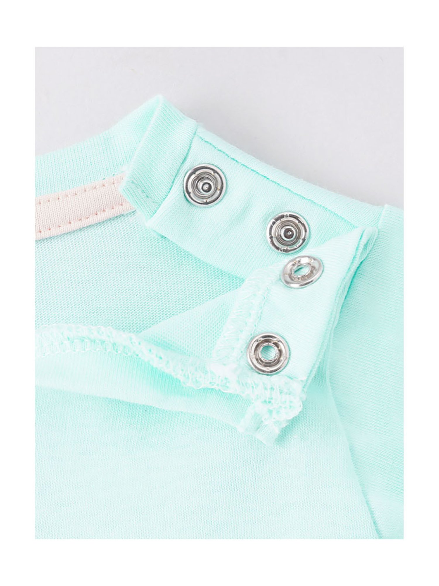 Ed-a-Mamma Baby Blue Printed Top