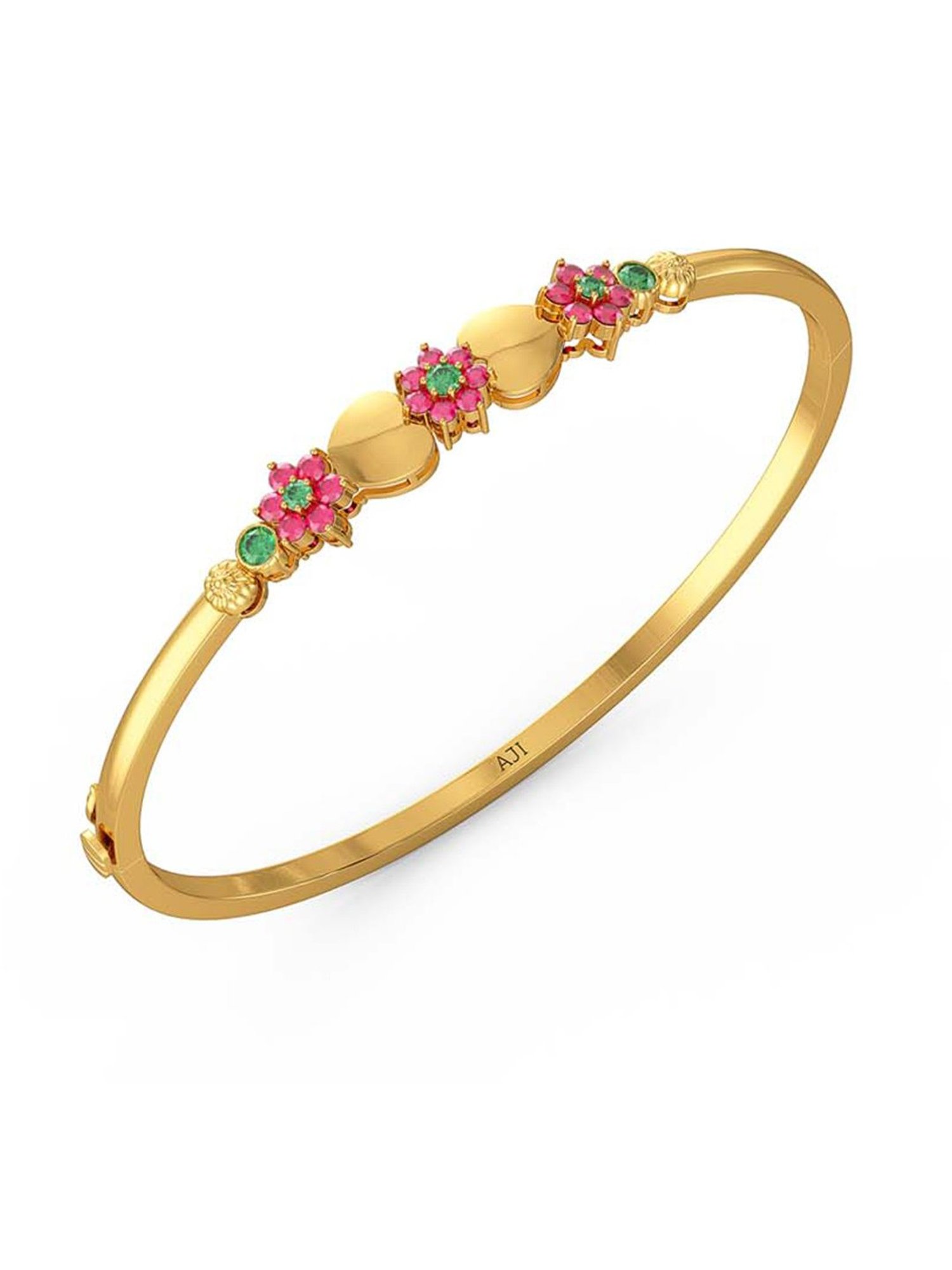 Mia by Tanishq Berry Bellini Baubles 14k Ruby Bangle