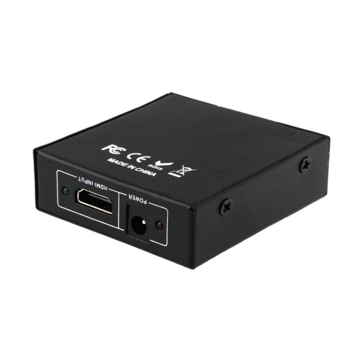 Full HD 1x2 Port HDMI Splitter Amplifier Repeater 3D 1080p Female Switch Box Hub