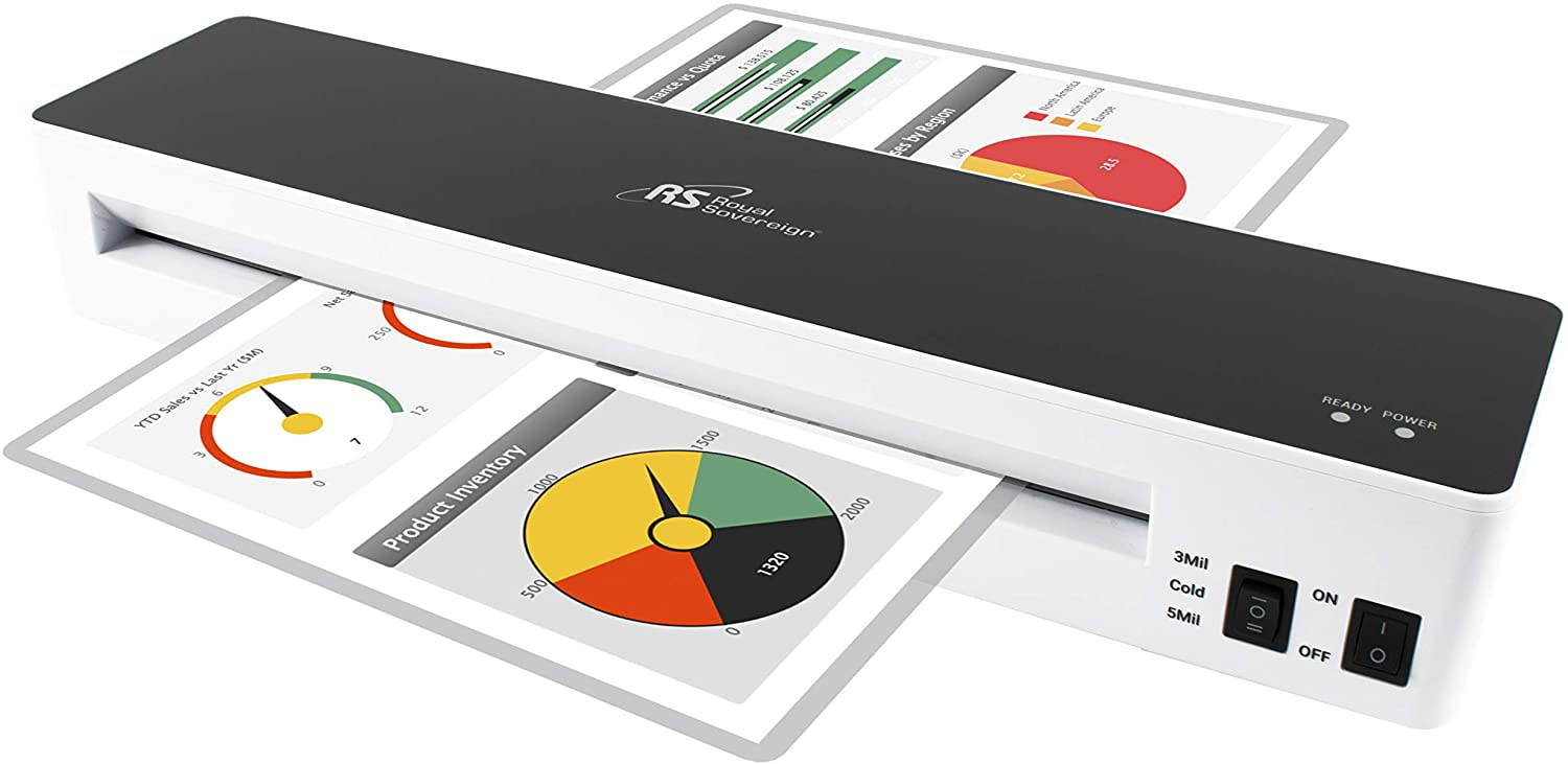 Royal Sovereign 13" Inch 2 Roller Pouch Laminator (IL-1326W) - Pouch - Removal Button