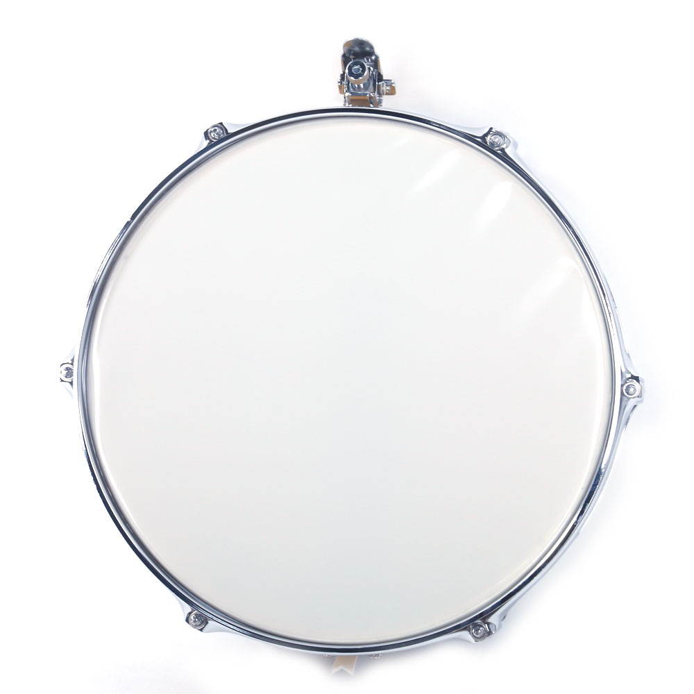 13" Piccolo Acoustic Single Drums Snare Drum with Drumsticks Wood Color