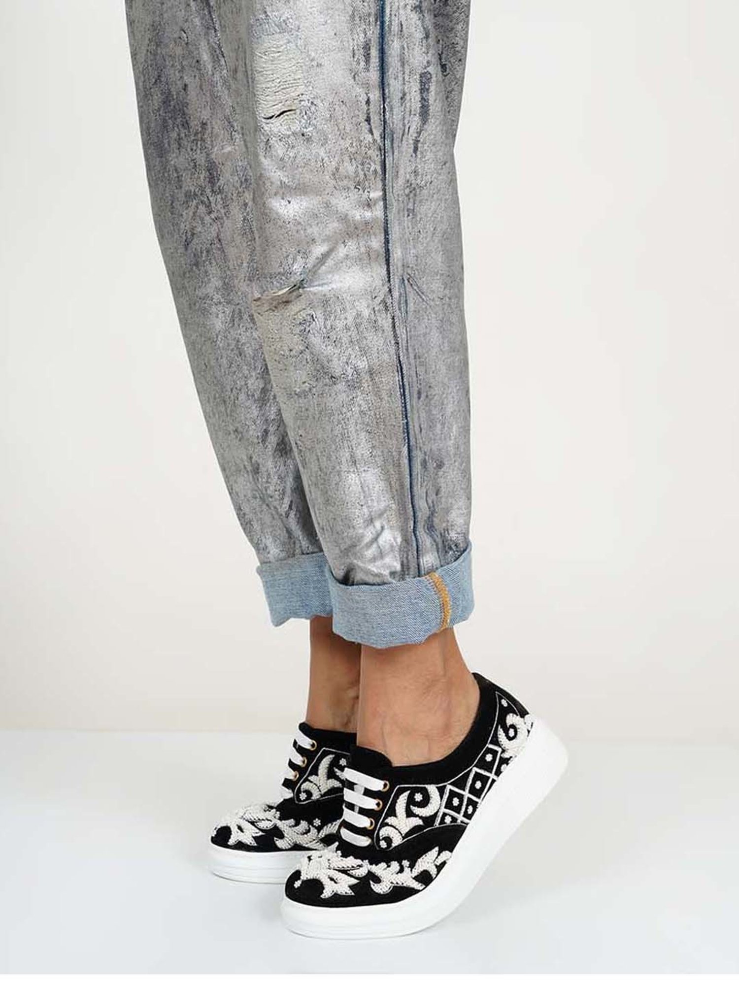 Sole House Women's Black Sneakers