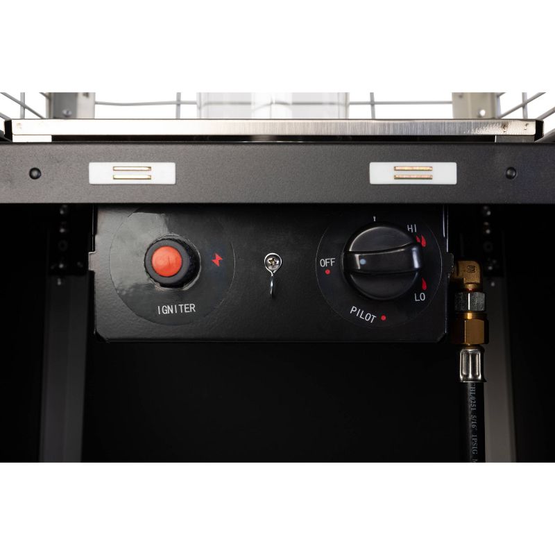 Coronado Brushed Bronze Pyramid Flame Patio Heater - Fire Sense