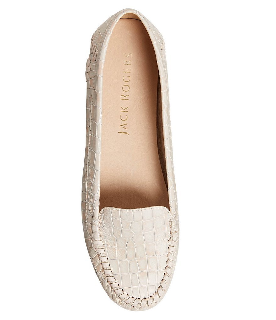 Jack Rogers Croc Millie Moccasins