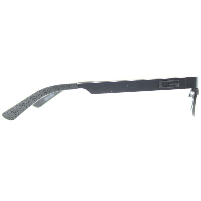 Guess  BLKGUN Unisex Rectangle Eyeglasses Black 53mm