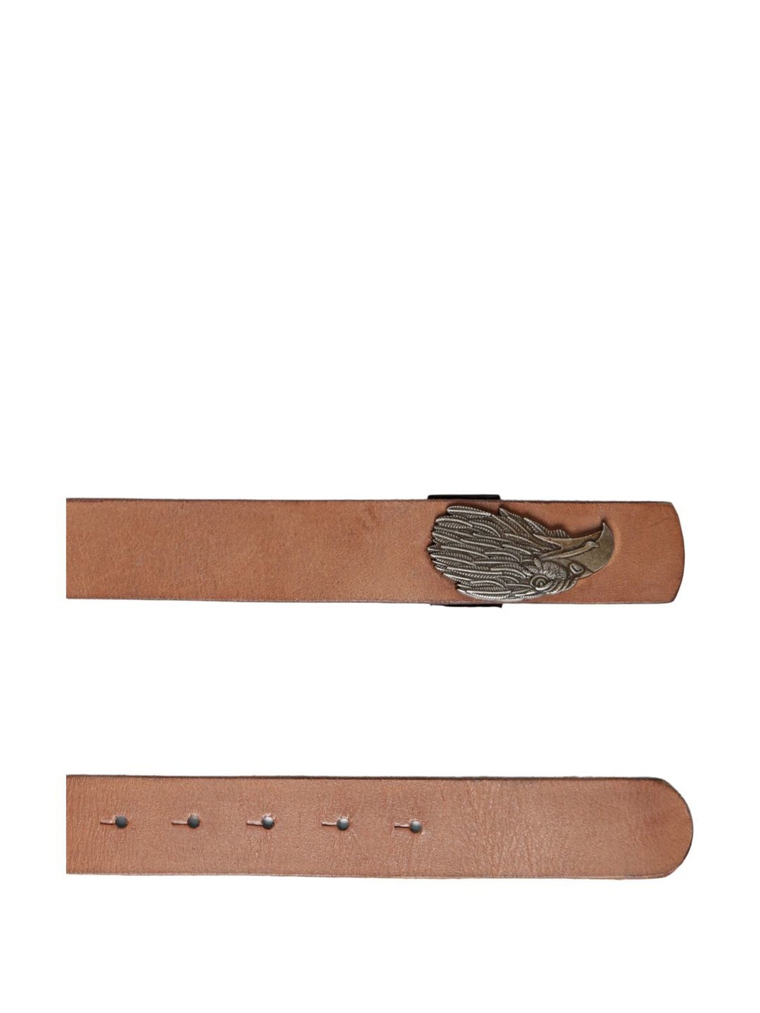 Art N Vintage Brown Leather Waist Belt For Men