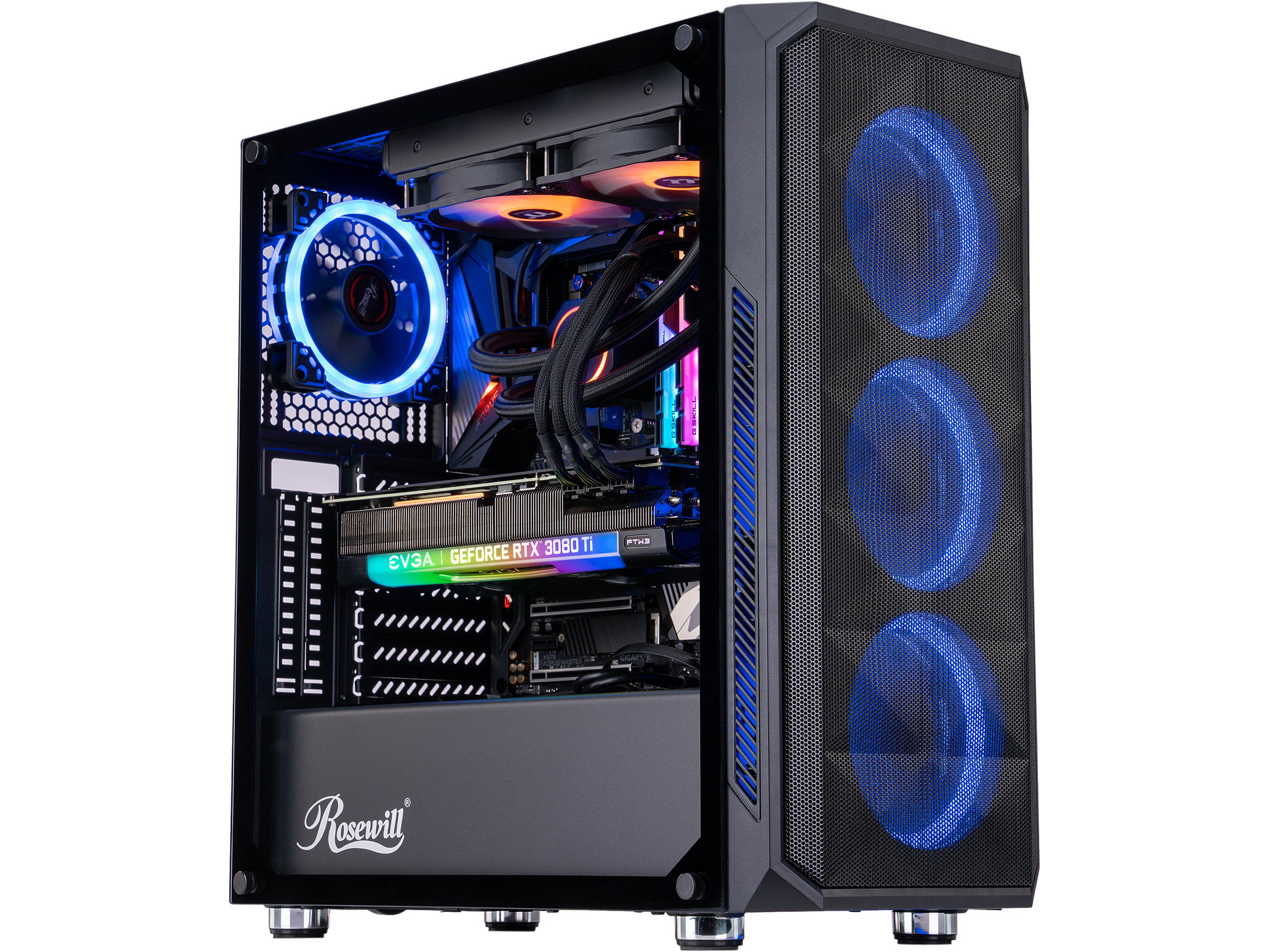 ABS Legend Gaming PC - AMD R9 5950X - EVGA GeForce RTX 3080 Ti FTW3 Ultra Gaming - G.Skill TridentZ RGB 32GB DDR4 3200MHz - 2TB M.2 NVMe SSD - 240MM RGB AIO - Windows 10 Pro 64-bit