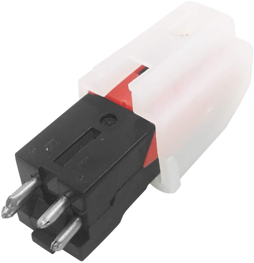 Vinyl LP Record Player Turntable Cartridge With 5 Universal Replacement Stylus Needles for Crosley Ion Jensen Phonograph