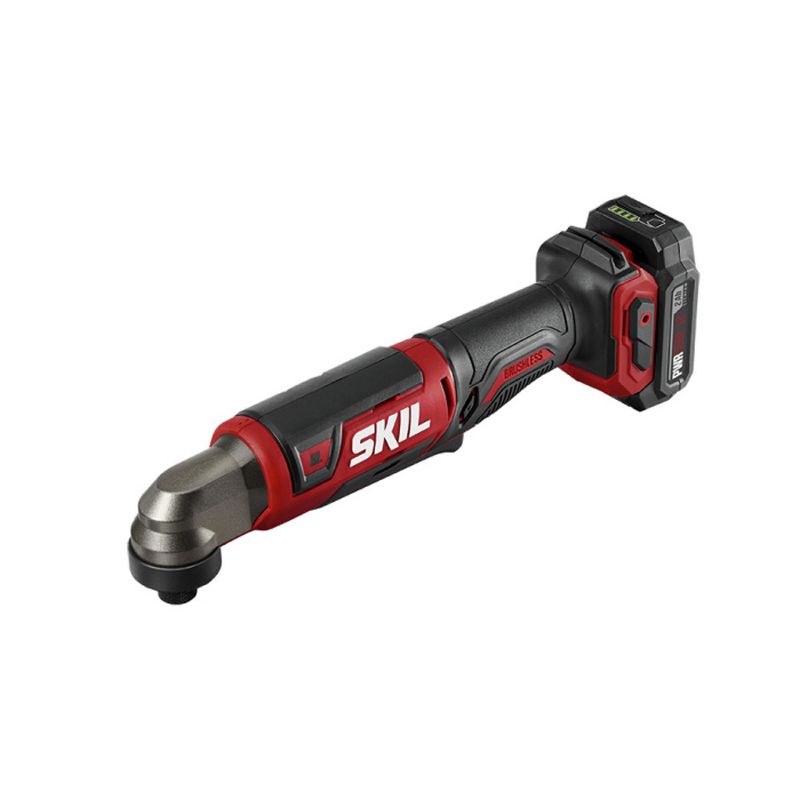 Skil RI574502 PWRCore 12 12V Brushless Lithium-Ion Hex Right Angle 1/4 in. Cordless Impact Driver Kit (2 Ah)